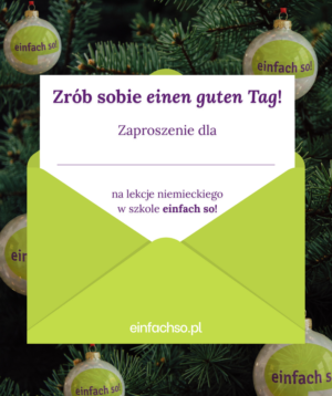 Bon podarunkowy - einfach so!